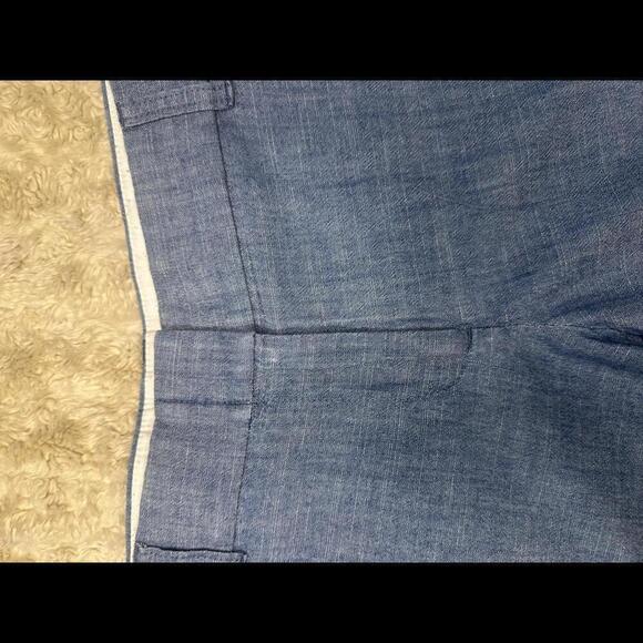 J.Crew classic coastal preppy blue chambray shorts Size 6 - Picture 2 of 6